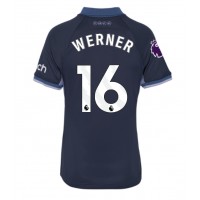 Tottenham Hotspur Timo Werner #16 Replica Away Shirt Ladies 2023-24 Short Sleeve